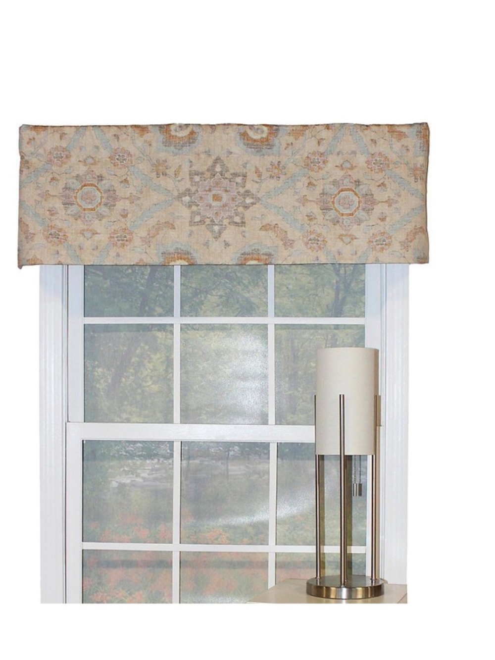 Chavin Tailored 100% Cotton Valance - 50" X 14" (4 of them)